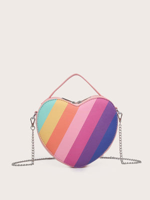 Heart Rainbow Handbag