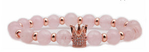 Queen Crown Bead Ladies Bracelet