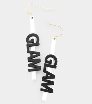I am Glam earrings (various colors)