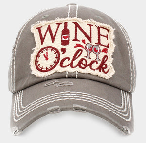 Wine O'Clock Hats
